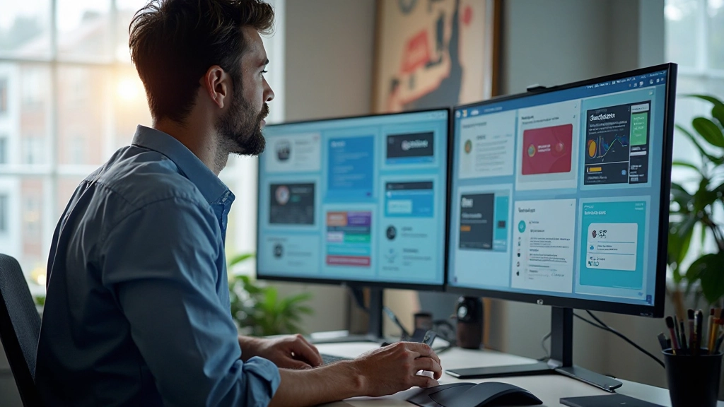 UI-ontwerp-mockup met geoptimaliseerde kleurschema's voor verschillende conversiedoelstellingen